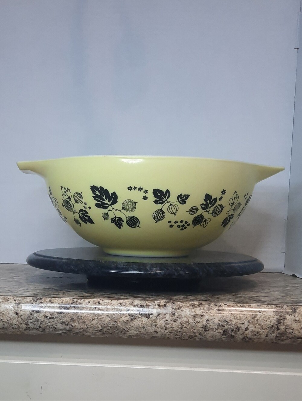 Pyrex Black Gooseberry Bowl